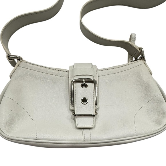 Vintage Y2K Leather Coach Baguette Bag - Picture 3 of 9